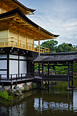 Kinkaku-ji, officially named Rokuon-ji, is a Zen Buddhist temple in Kyoto, Japan