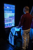 Retro Gamer 2023, an event where visitors can enjoy more than 100 original arcade machines emulating large arcades that transport you to the 80s, Zaragoza, Spain