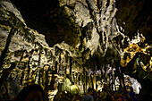 Höhlen der Kunst (Coves díArtr) in der Gemeinde Capdepera, im Nordosten der Insel Mallorca, Spanien