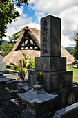 Shirakawa-go, traditional village showcasing a building style known as gassho-zukuri, Gifu Prefecture, Japan