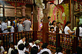 Temple of the Sacred Tooth Relic in Kandy, Sri Lanka