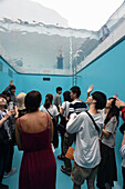 The Swimming Pool, by artist Leandro Erlich, permanently exhibited at 21st Century Museum of Contemporary Art, Kanazawa, Japan