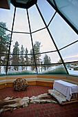 Kakslauttanen Arctic Resort in Saariselka, Finnland