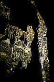 Höhlen der Kunst (Coves díArtr) in der Gemeinde Capdepera, im Nordosten der Insel Mallorca, Spanien