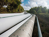 Pipelinesystem in ländlicher Umgebung