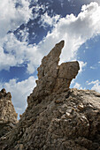 Italy, Sicily, Eroded rock formation