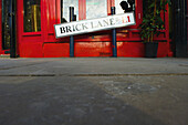 A Sign For Brick Lane; London, England