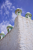 Details einer Moschee in der Heiligen Stadt Harar in Ost-Äthiopien; Harar, Äthiopien