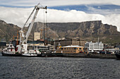 Hafen an der Victoria & Alfred Waterfront; Kapstadt, Südafrika