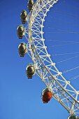 The London Eye Ferris Wheel; London, England