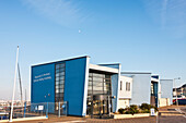 Weymouth and Portland National Sailing Academy (Wpnsa) auf der Insel Portland an der Jurassic Coast; Dorset, England