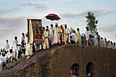 Ethiopian Orthodox Christian Pilgrimage; Lalibela, Ethiopia