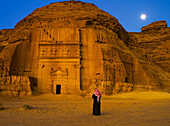 Vorislamische archäologische Stätte; Madain Saleh, Saudi-Arabien