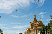 Chanchhaya-Pavillon, auch bekannt als der Mondschein-Pavillon; Phnom Penh, Kambodscha.