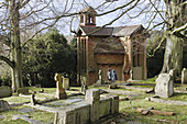 Exterior Of Watts Chapel, Cemetery And Chapel; Compton, Surrey, England