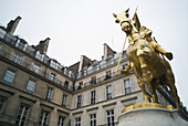 Jeanne d'Arc Statue; Paris, Frankreich