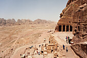 Das Urnengrab, Teil der Königsgräber; Petra, Jordanien