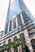 Skyscraper Of Financial Center In Central District; Hong Kong Island, China