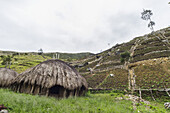 Honai (Hut) In The Baliem Valley, Central Highlands Of Western New Guinea, Papua, Indonesia