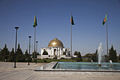 Saparmurat Niyazov (Turkmenbashi) Mausoleum, Near Ashgabat; Turkmenistan