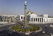 Präsidentenpalast; Aschgabat, Turkmenistan.