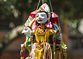 Wayang-Puppe, Tenganan Pegringsingan, Bali, Indonesien