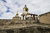 Golden Prayer Stupa In The Erdene Zuu Monastery, Karakorum (Kharkhorin), Ã–vÃ¶rkhangai Province, Mongolia