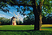 Jonathan Young Windmühle in Orleans; Cape Cod, Massachusetts, Vereinigte Staaten von Amerika