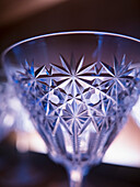 Close up of Crystal Glass
