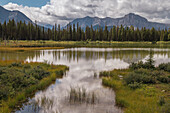 Bergsee, Spray Valley Provincial Park, Kanadische Rocky Mountains, Alberta, Kanada, Nordamerika