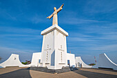 Christkönigsstatue, Blick auf Lubango, Angola, Afrika