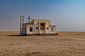Capela da Senhora dos Navegantes, Tombua, Namibe (Namib)-Wüste, Iona-Nationalpark, Namibe, Angola, Afrika