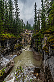 Maligne Canyon, Jasper National Park, UNESCO World Heritage Site, Alberta, Canadian Rockies, Canada, North America