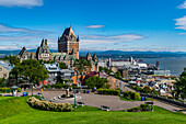 Chateau Frontenac, Old Quebec, UNESCO World Heritage Site, Quebec City, Quebec, Canada, North America
