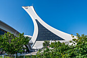 Tower of the Olympic Stadium, Montreal, Quebec, Canada, North America