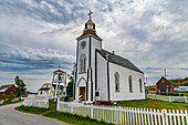 Church in historic town of Trinity, Bonavista Peninsula, Newfoundland, Canada, North America