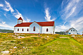 Alte Kirche, Ile aux Marins, Fischerinsel, Gebietskörperschaft Saint-Pierre und Miquelon, Gebietskörperschaft in Übersee, Nordamerika
