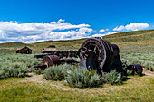 Ghost town of Bodie, Sierra Nevada mountain range, California, United States of America, North America