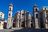Cathedral in the old town of Havana, UNESCO World Heritage Site, Havana, Cuba, West Indies, Central America