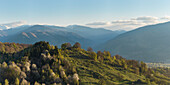 Landscape near Nucsoara, Arges County, Muntenia, Romania, Europe