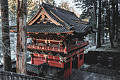 Rinoji Taiyuin Nitenmon temple in Nikko, UNESCO World Heritage Site, Nikko,Tochigi, Honshu, Japan, Asia
