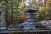 Innerer Schrein des Toshogu-Tempels im Herbst, Nikko, Tochigi, Honshu, Japan, Asien