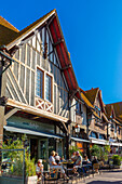 Restaurant in Deauville, Deauville, Normandy, France, Europe