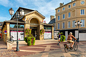 Bayeux Stadtmitte, Bayeux, Normandie, Frankreich, Europa