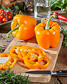 Orange pepper, Capsicum annuum