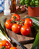 Tomate, Nachtschattengewächs (Solanum lycopersicum)