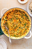 Split peas dal Indian cuisine