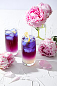 Butterfly Pea Flower Tea Lemonade