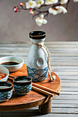 Japanischer Sake und