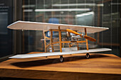 Model aircraft at Nikola Tesla exhibition